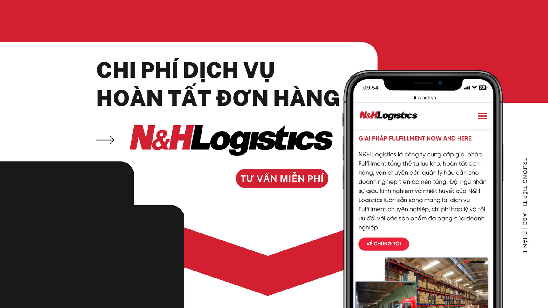 Chi phí dịch vụ hoàn tất đơn hàng của N&H Logistics là bao nhiêu?
