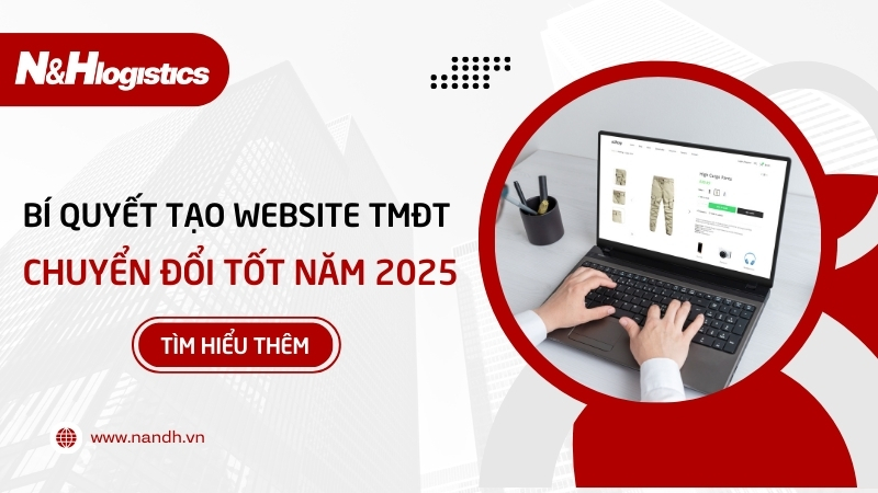 03 Bí Quyết Tạo Website TMĐT Chuyển Đổi Tốt Năm 2025