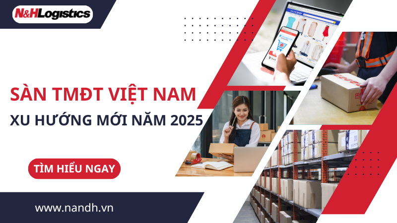 Sàn TMĐT ở Việt Nam: Xu hướng mới năm 2025