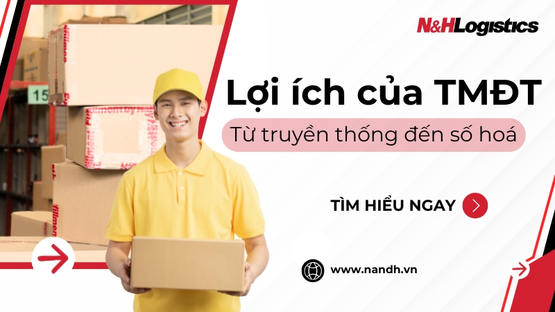 Lợi ích của TMĐT: Từ truyền thống đến số hoá