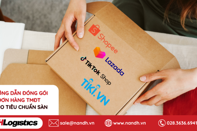 Hướng dẫn đóng gói đơn hàng TMĐT theo tiêu chuẩn sàn