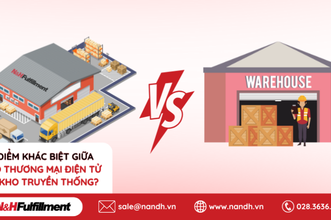 5 Điểm Khác Biệt Giữa Kho Thương Mại Điện Tử Và Kho Truyền Thống?