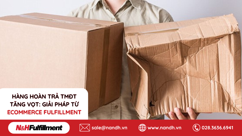 Hàng Hoàn Trả TMĐT Tăng Vọt: Giải Pháp Từ Ecommerce Fulfillment