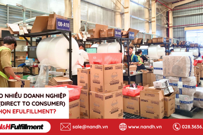 Vì sao doanh nghiệp DTC (Direct to Consumer) lựa chọn eFulfillment?
