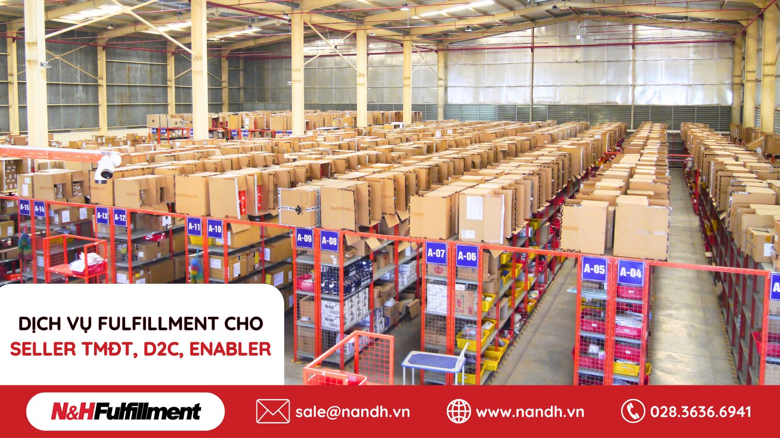 Dịch Vụ Fulfillment Cho Seller TMĐT, D2C, Enabler