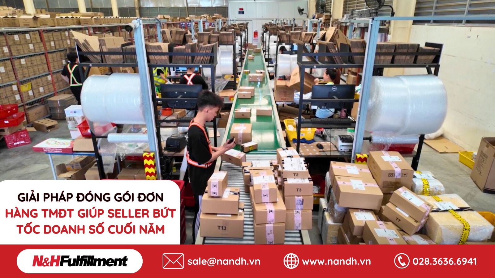 Giải Pháp Đóng Gói Đơn Hàng TMĐT Giúp Seller Bứt Tốc Doanh Số Cuối Năm