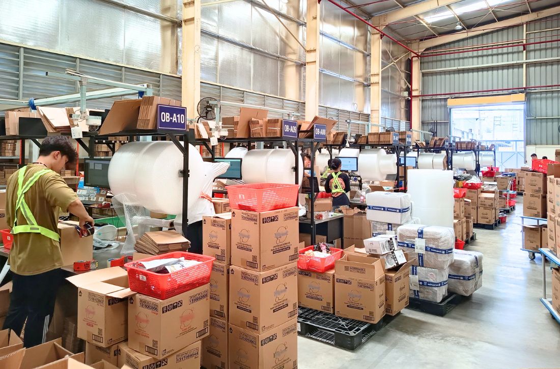 N&H Fulfillment đóng gói đơn hàng ổn định, chuyên nghiệp 