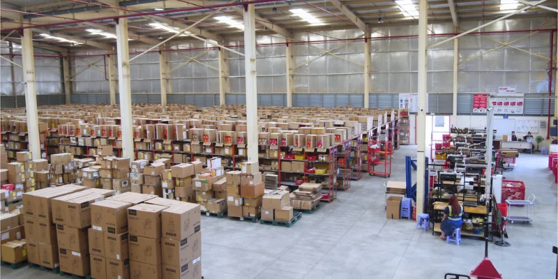 Hệ thống fulfillment center của N&H Logistics với quy mô hoạt động lớn