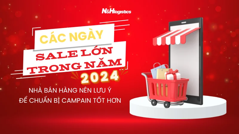 Các ngày sale lớn trong năm của các sàn thương mại điện tử