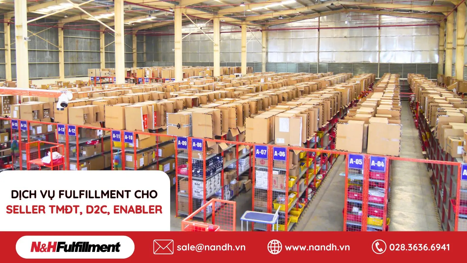 Dịch Vụ Fulfillment Cho Seller TMĐT, D2C, Enabler